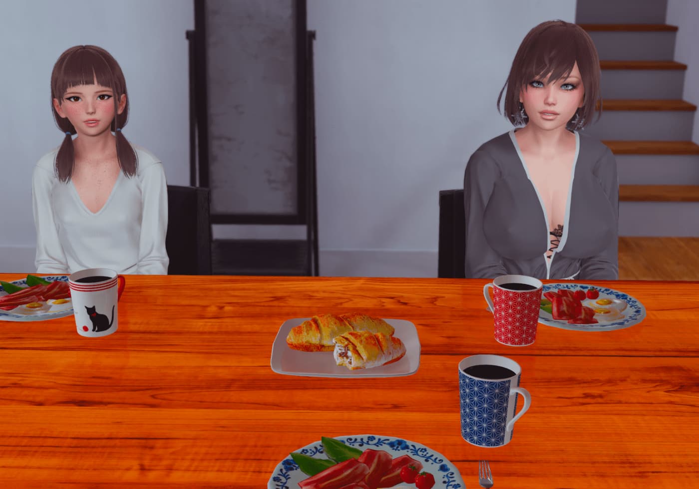 SLG/AI汉化丨 真正的丈夫 True Husband v0.9 Base Edition 【20241117】 游戏截图 8