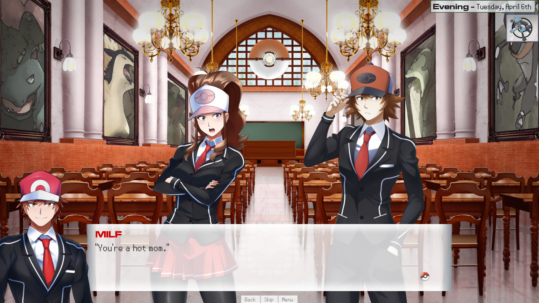 日系SLG汉化2D丨口袋妖怪学院永远的生活 Pokemon Academy Life Forever 06.15b.2023【20230707】 游戏截图 7