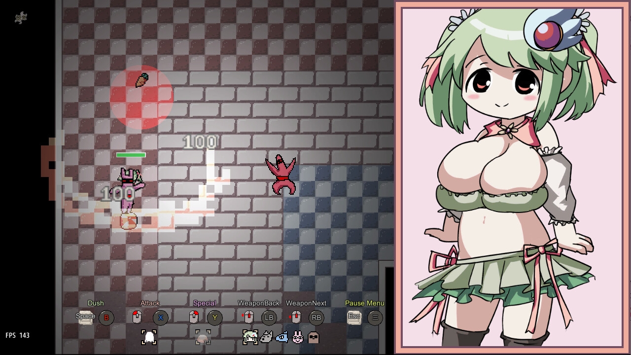 射击/ACT/新作/有动画丨魔法少女风歌/魔法少女フウカ【20231102】 游戏截图 8