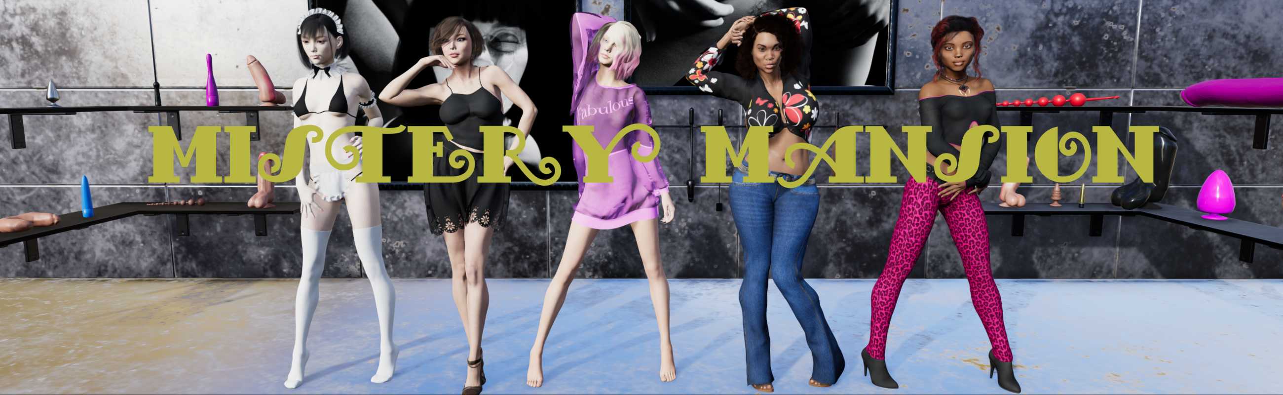 欧美SLGAIGPT汉化丨神秘大厦Mistery Mansion  v0.4【20240502】 游戏截图 6