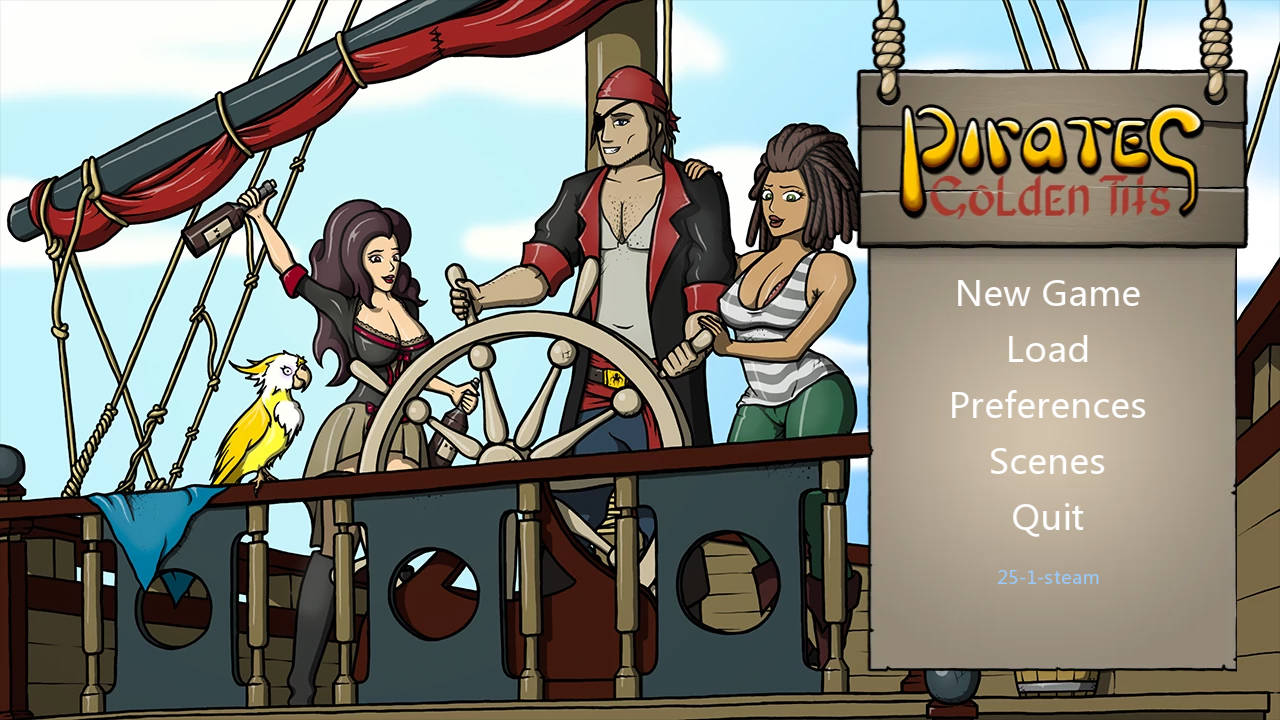 SLG/官中/动态丨海盗游记：豪金巨乳/Pirates: Golden Tits 25-1-steam 官方中文 【20241112】 游戏截图 3