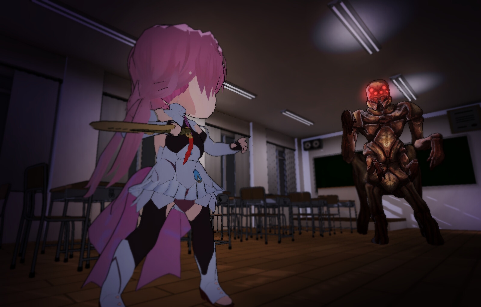 RPG/官中丨 淫神供仪涅欧娜~TS变身退魔少女之屈服~ Ver1.04 【20240725】 游戏截图 3
