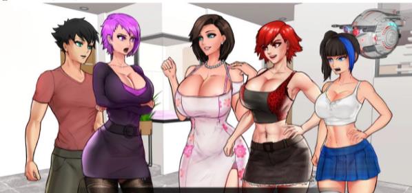 欧美SLG中文动态 | 与女神一起被隔离 Confined with goddesses 0.33【20230513】 游戏截图 6