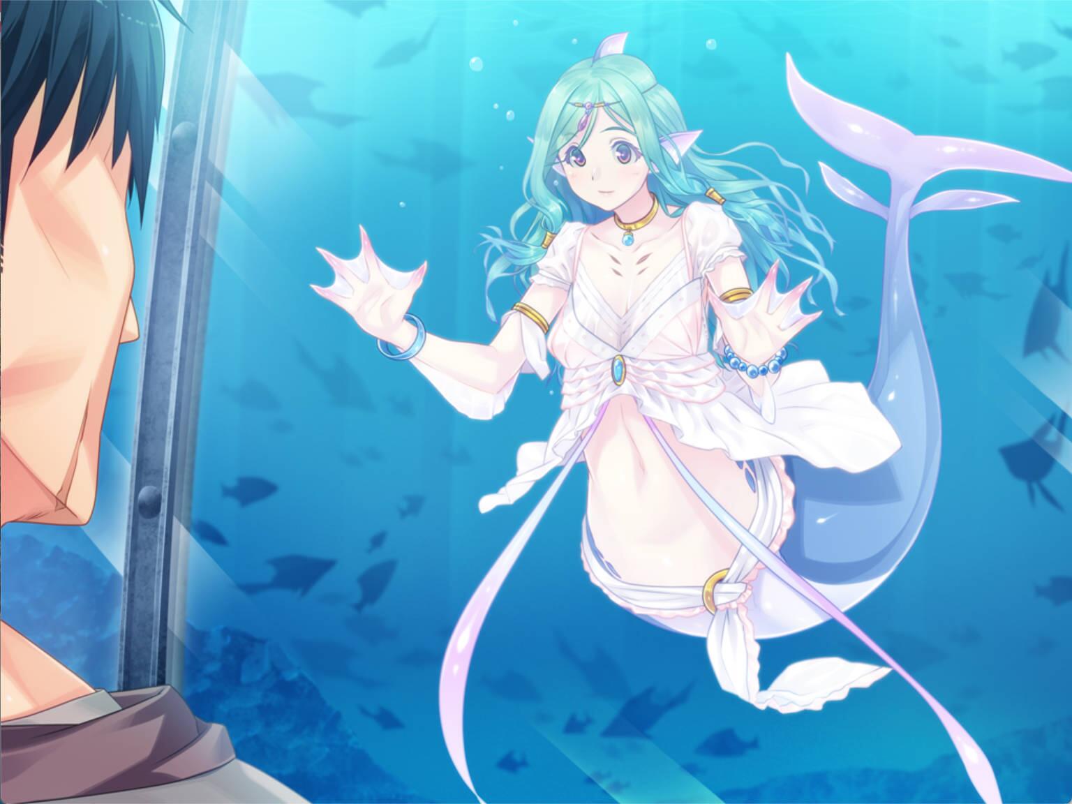 拔作ADV/AI汉化丨魔物娘之馆 彗星馆异形录~人鱼之篇~+全CG存档【20241021】 游戏截图 3