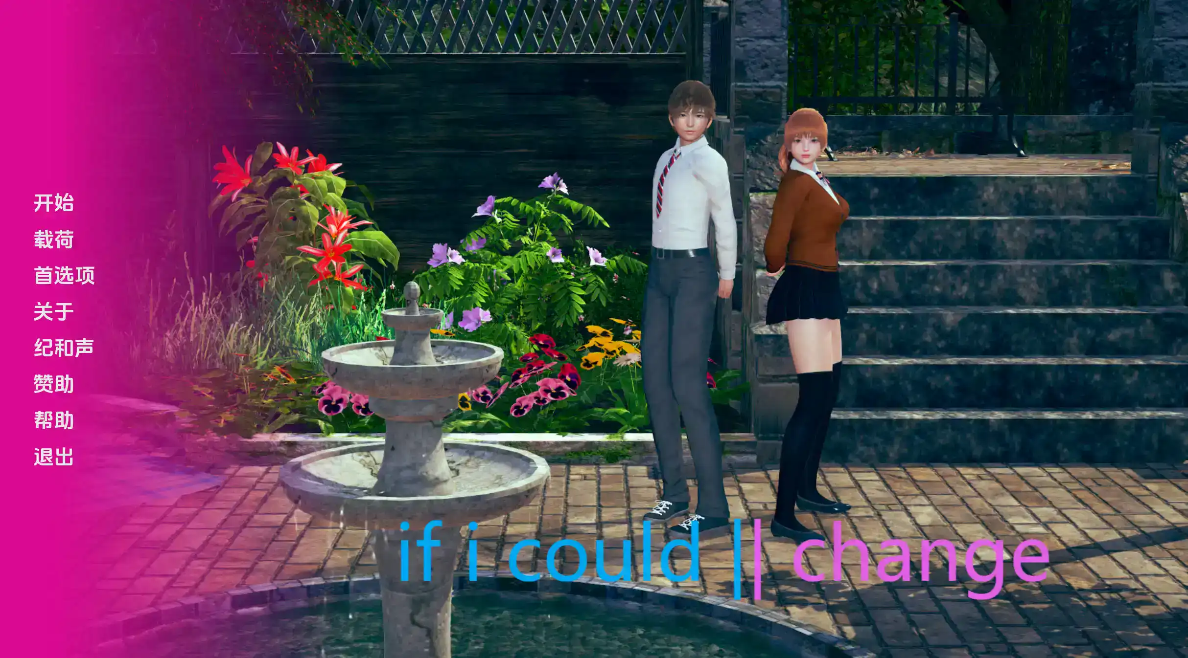 欧美SLG/汉化/动态丨如果我能改/If I Could Change 0.2汉化版【20250304】 游戏截图 3