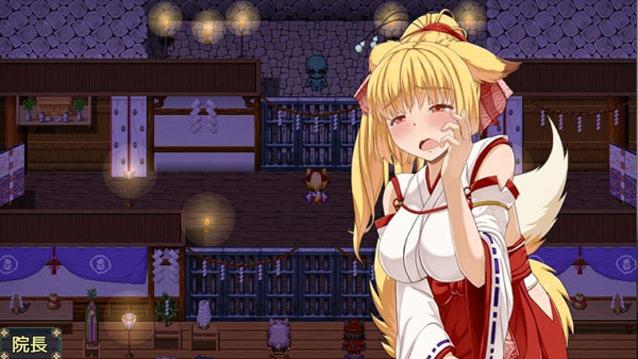 RPG/机翻/有动画丨花葬巫女 サクヤ_バトル Ver1.5 体験版【20240503】 游戏截图 7