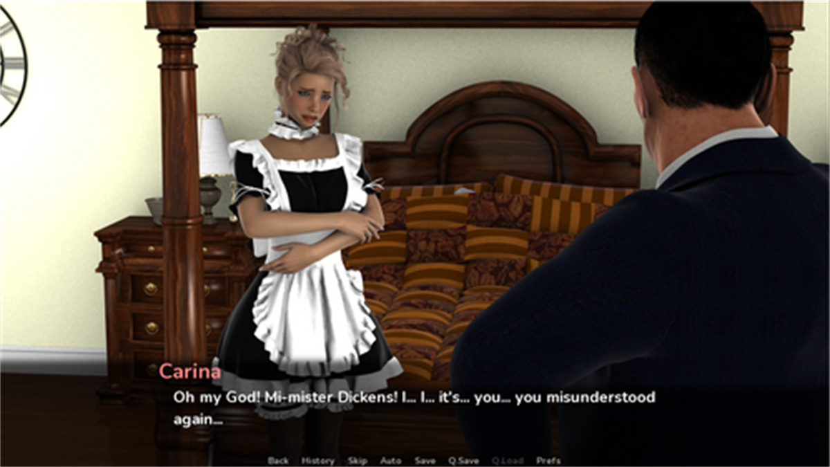 欧美SLG汉化动态丨女仆卡琳娜 Carina The Maid v1.0【20230706】 游戏截图 6