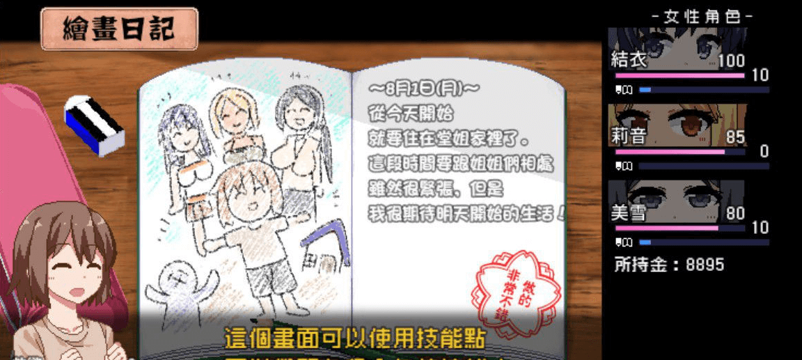 撒娇鬼：不求回报的母女 V1.053精修汉化版+存档【20230315】 游戏截图 5