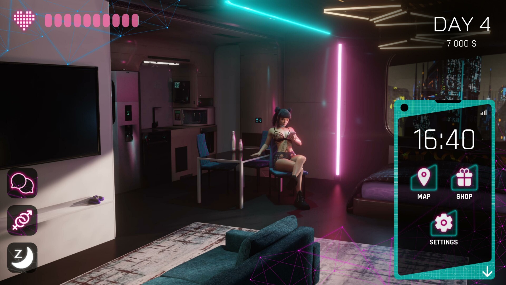 SLG/新作/官中无码丨赛博性活 Cybersex Chronicles丨【20230616】 游戏截图 3
