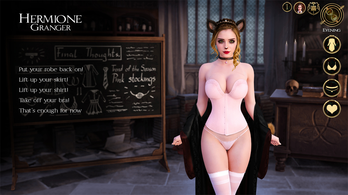 SLG/AI汉化/欧美丨与赫敏/With Hermione V0.3.3.0.alpha【20240528】 游戏截图 4