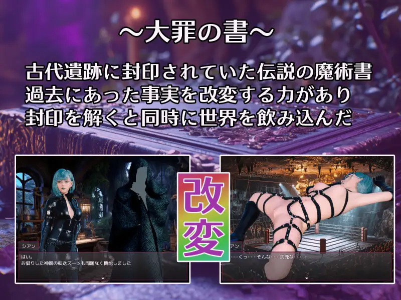 RPG/汉化丨大罪の書 ～寝取られ現実改変で最愛の人を忘れる女たち～ Ver1.03 AI汉化版【20240608】 游戏截图 4