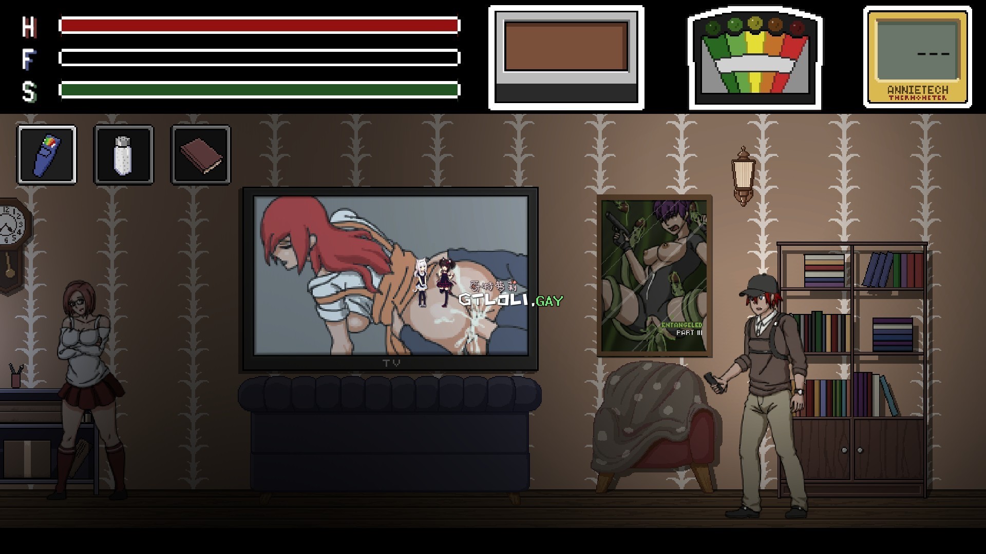 ACT/4月更新/动态无码 | 抓鬼 Lustful Spirit Hunt v0.0.8 带作弊【20230513】 游戏截图 6
