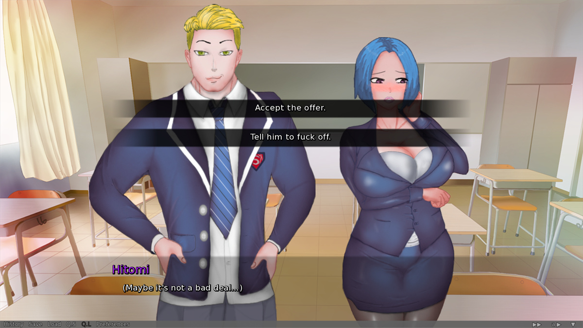 欧美SLG汉化丨瞳的病态快感 HitomisSickPleasure v0.551【20240322】 游戏截图 5
