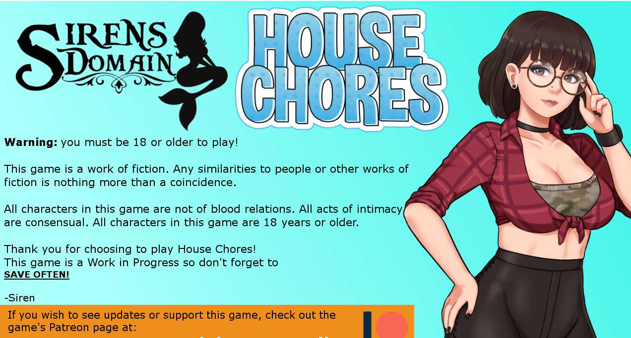 【欧美RPG汉化动态】家务House Chores Ver 0.13b汉化版 游戏截图 8