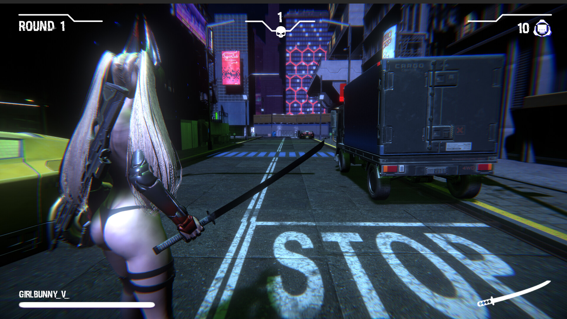 赛博朋克女孩-变态丧尸/ Cyber Girl - Zombie Hentai【20221230】 游戏截图 5