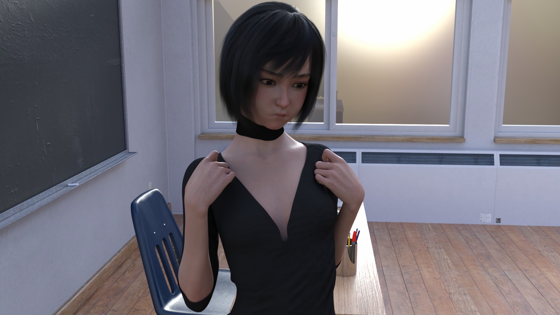【无码-汉化】欲望日 v0.9 Luster day v0.9 Lusterday v0.9 游戏截图 4