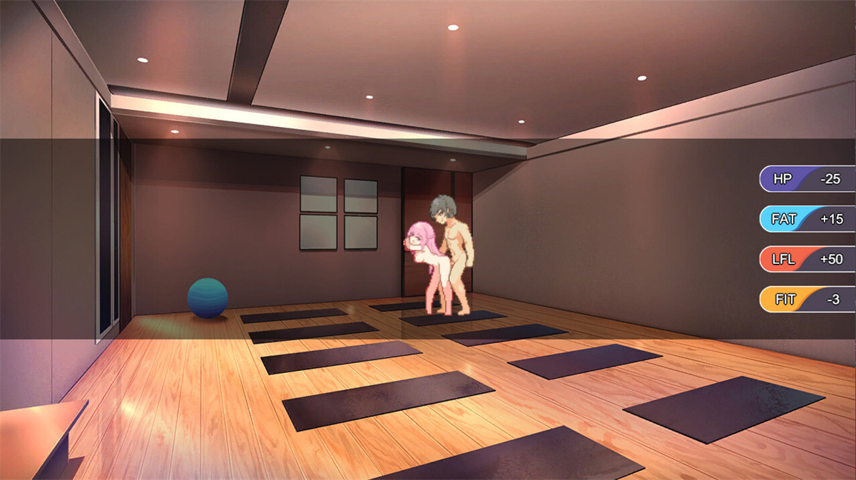 SLG/STEAM官中/6日更新丨纯情 X 股间 X 健身房 / Love X Crotch X GYM Ver20240406【20240410】 游戏截图 4