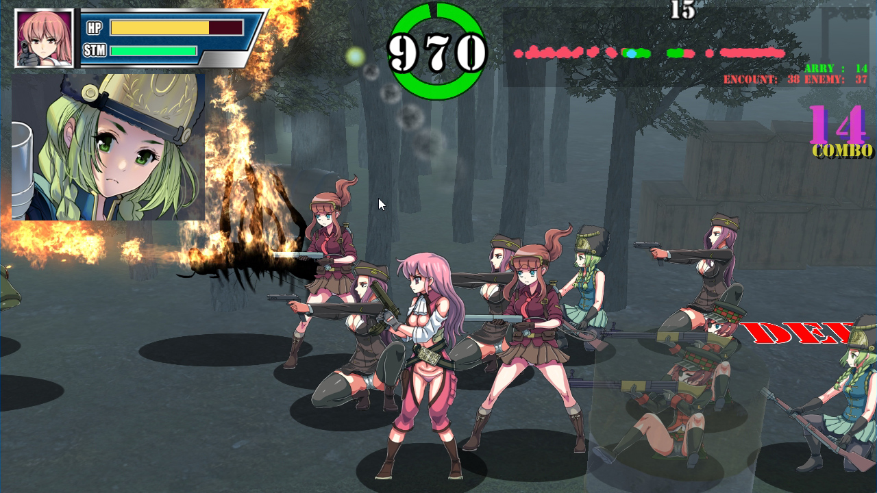 Womens Defence 军人少女防卫战V4 【PC0818】 游戏截图 5