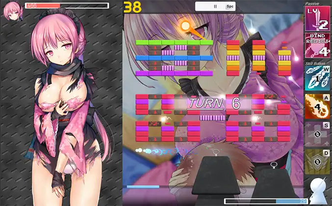 ACT/更新/有动画丨闘壊ガール-ブロック崩しRPG V1.201 经典游戏黄游化【20230725】 游戏截图 6