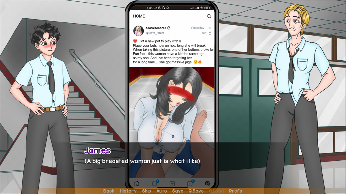 欧美SLG汉化2D丨妈妈训练我 母亲NTR训练  Mother NTR Training  Halloween Special Fix 2/双端1.47G/【20240109】 游戏截图 4