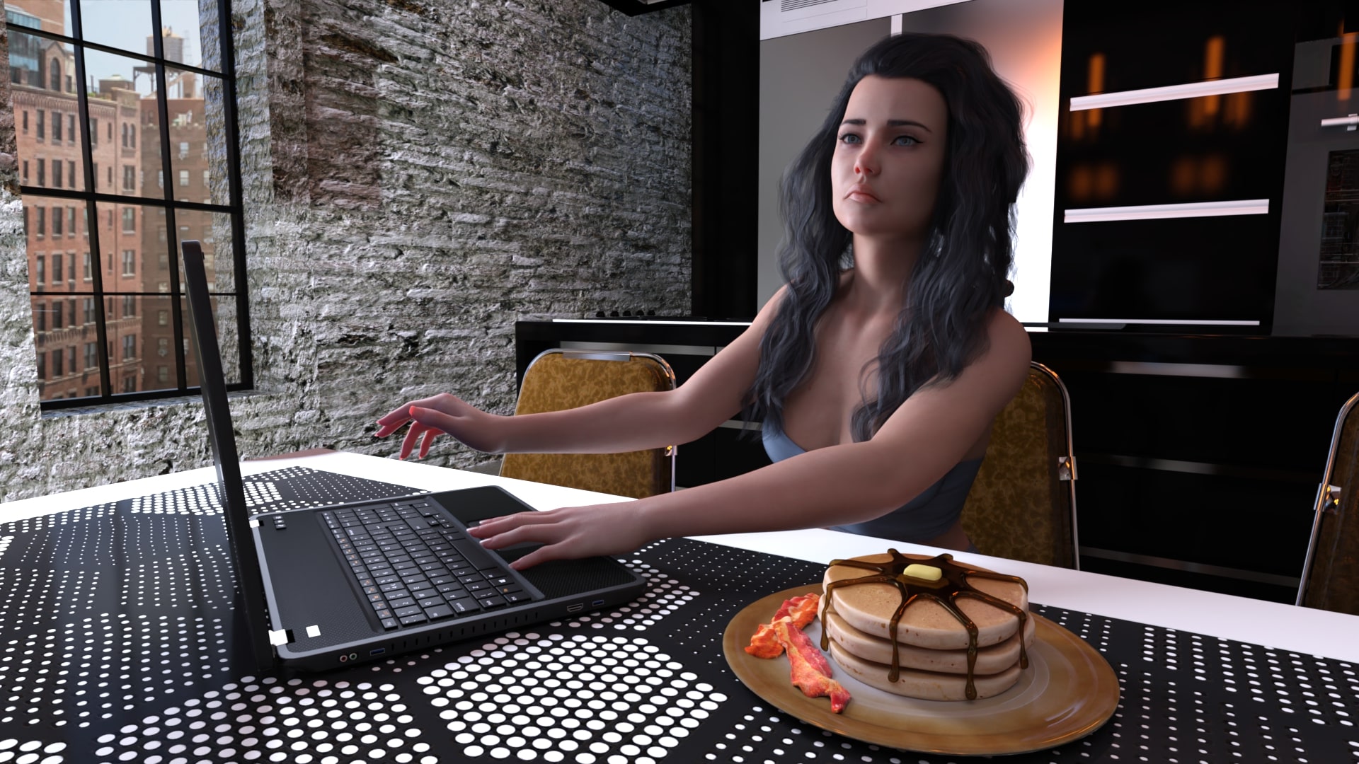 欧美SLG/AIGPT汉化/3D丨和谐天堂 Harmony Haven  v0.6【20250107】 游戏截图 3
