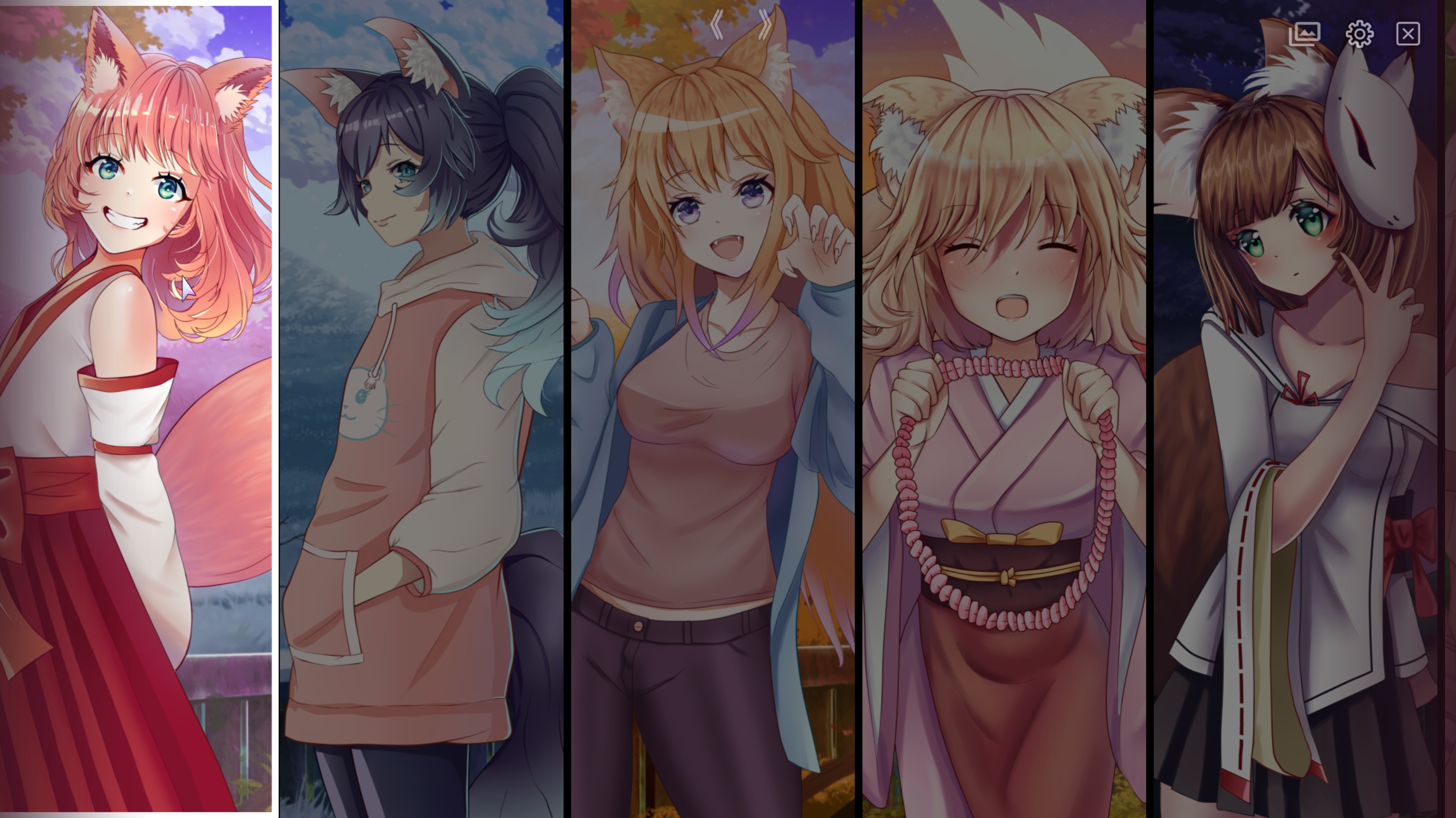 SLG模拟live2D互动丨Foxy TalesSTEAM官中步兵版【20240203】 游戏截图 6