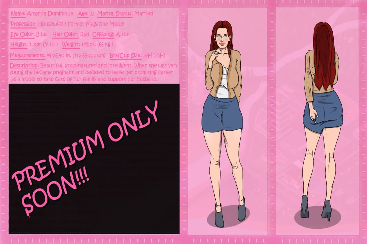 欧美SLG/AIGPT汉化/动态丨情欲小镇，阿曼达的色情之路 Lust Town, Amanda’s road to porn v0.7【20250123】 游戏截图 2