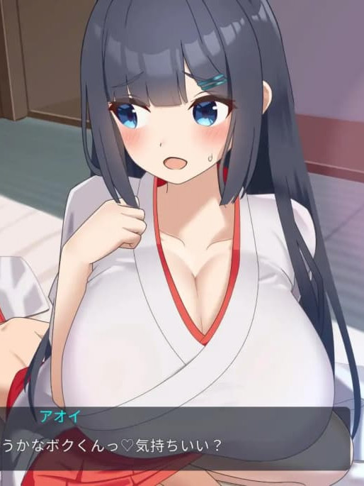 SLG/机翻汉化丨 おねショタ村の淫習～お清楚双子巫女と孕ませ3PエッチするLive2DおさわりSLG～ Ver1.04 【20241107】