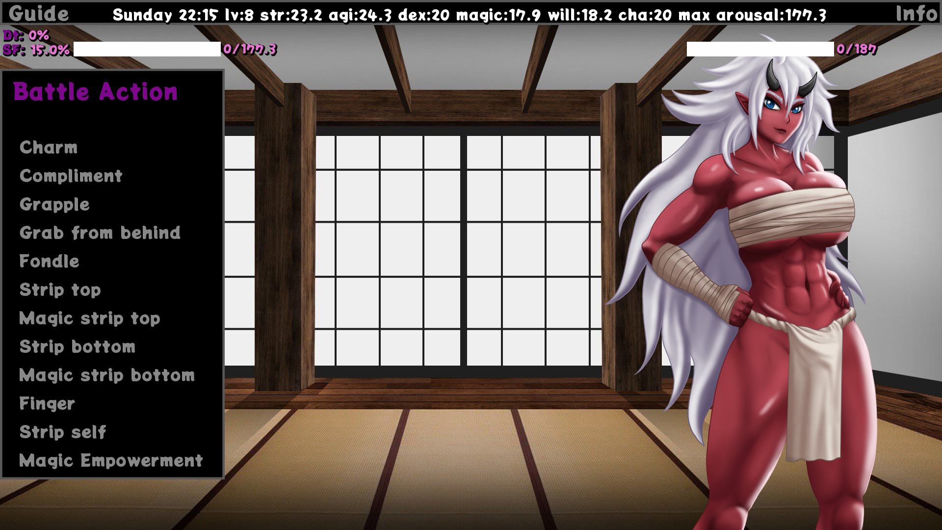 欲望之界的性斗 Lustia Sexfight of the Realms v0.3.2a 游戏截图 2