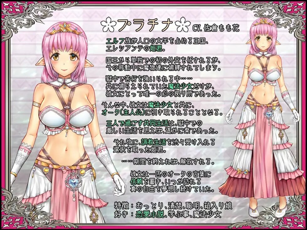 拔作ADV/异种X丨少女異種間獄～魔法少女&amp;エルフ姫、オークと過ごす異世界性活～AI汉化版【20250222】 游戏截图 8