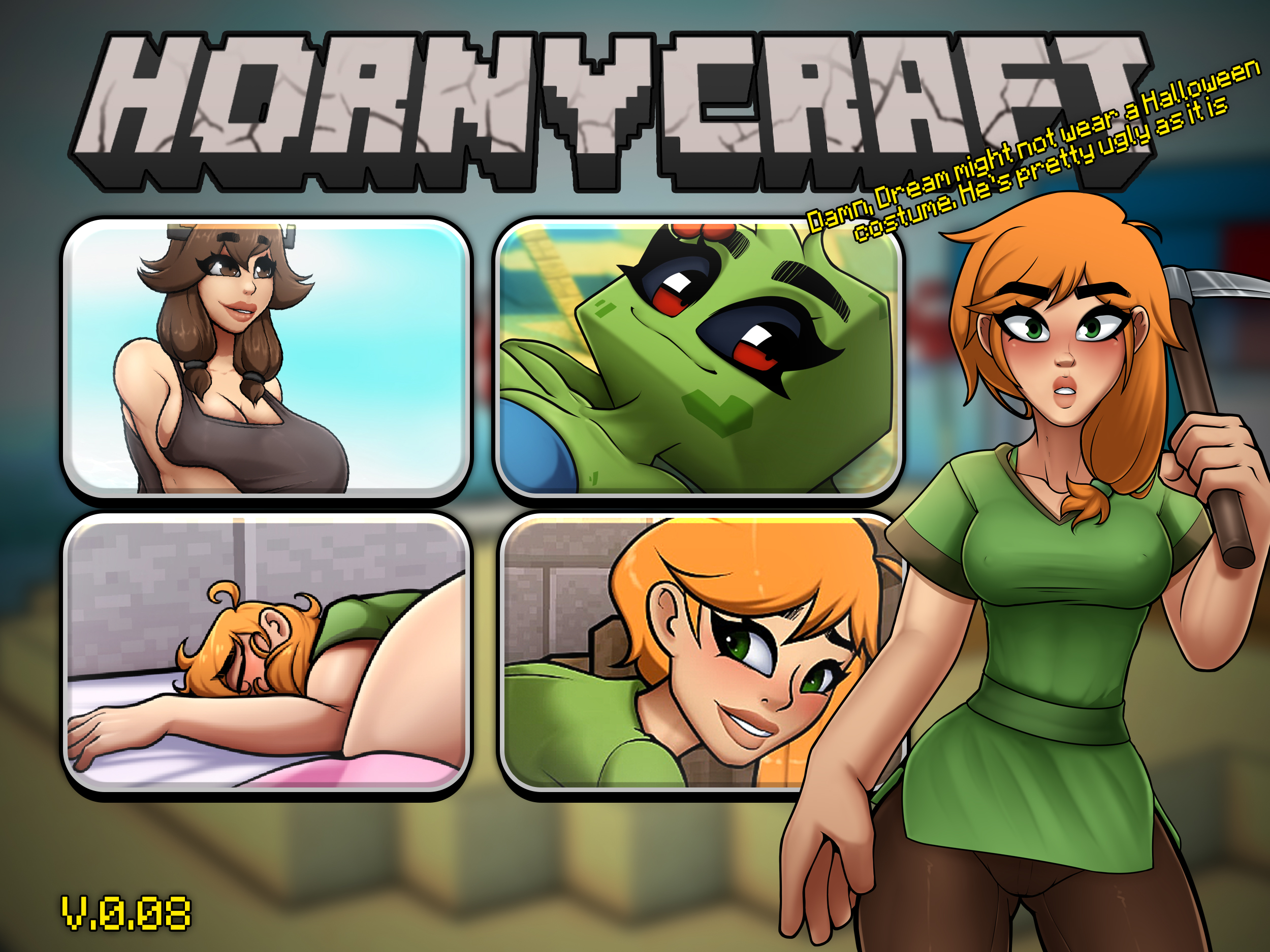 我的世界模拟器HornyCraft-v0.6.1【PC10月】 游戏截图 2