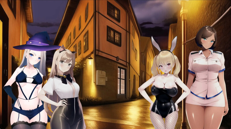 日式SLG/AI生成绘画/2C丨曲线小镇（Curvy Town）V0.4.1 汉化中文【20240813】 游戏截图 4