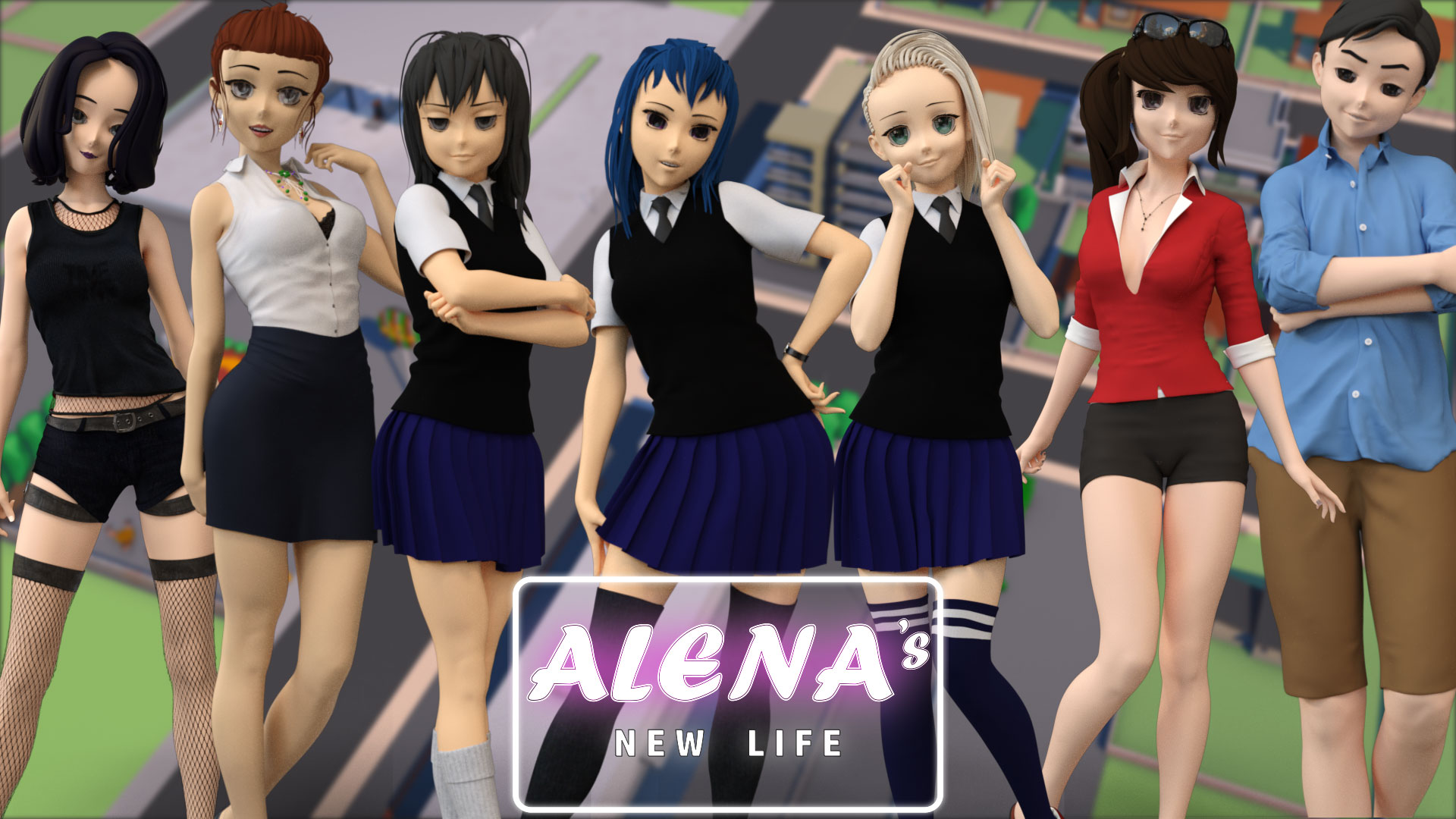 艾琳娜的新生活 Alena's New Life v0.3.5【20221118】 游戏截图 1