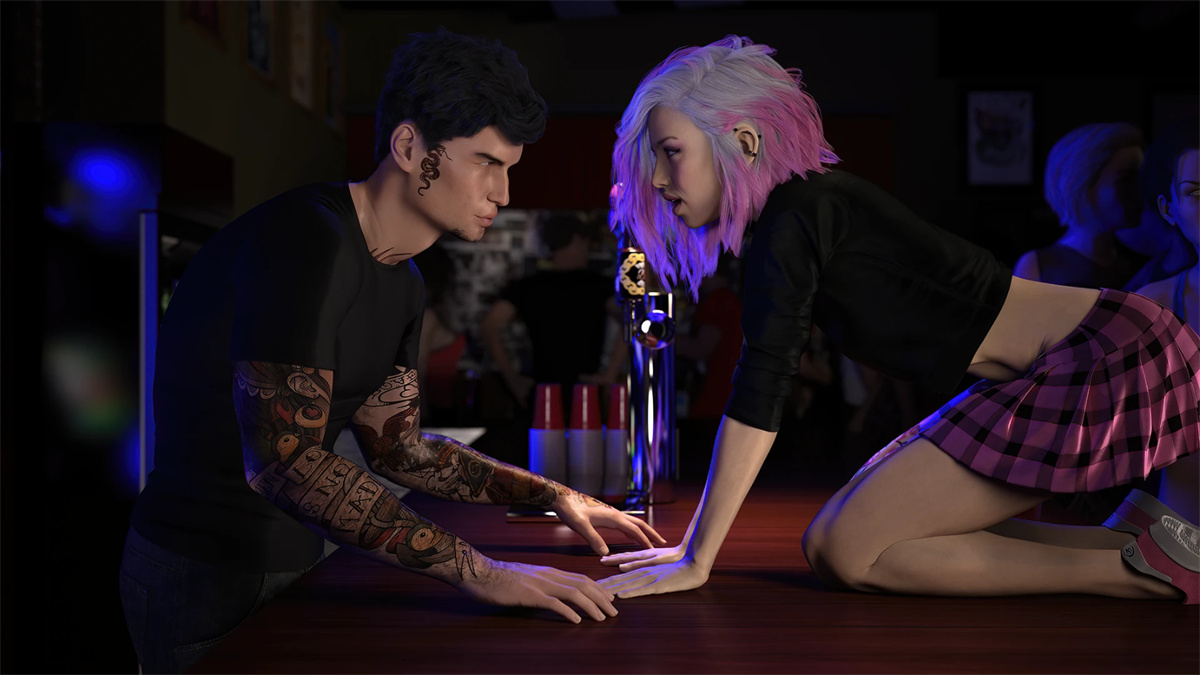 欧美SLG汉化动态丨悍妇休息室  The Hellcat Lounge v0.3.01【20231202】 游戏截图 4