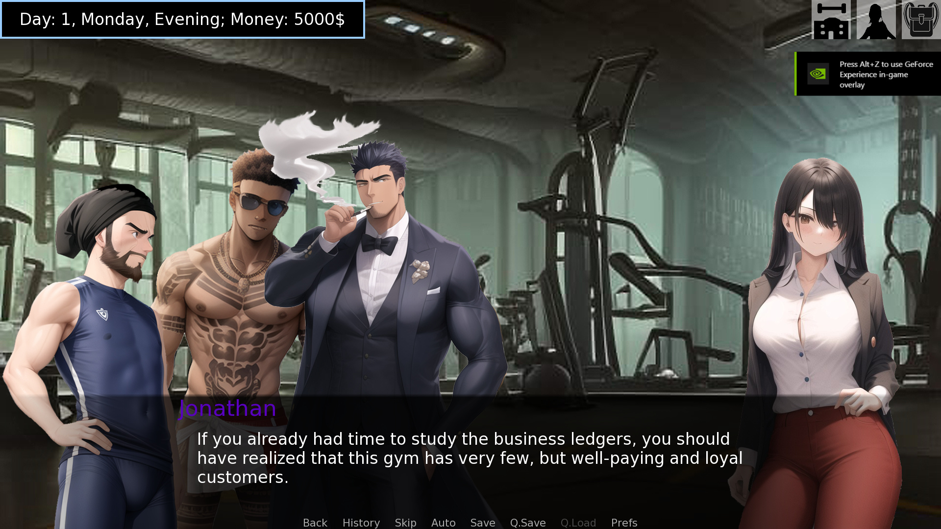 日系SLG汉化2D 丨 吉纳斯健身房 Ginas Gym 0.1.2 Public 【20230626】 游戏截图 2