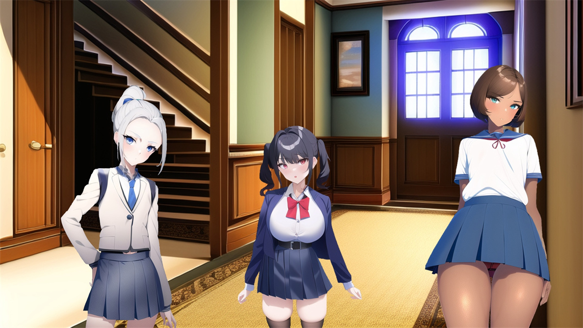 日系SLGAIGPT汉化2D丨曲线小镇 湾湾小镇 Curvy Town v0.3.2【20240329】 游戏截图 2