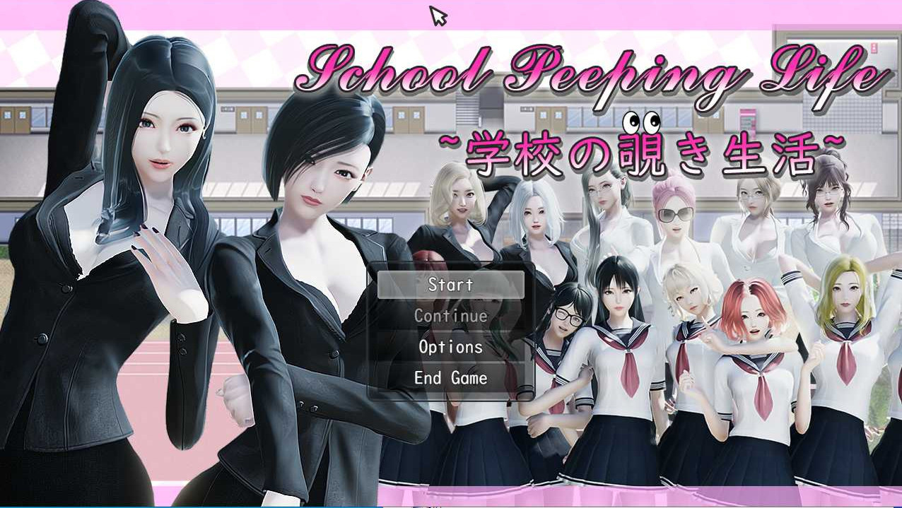 学校偷窥生活 修复厕所被抓【PC0818】 游戏截图 6