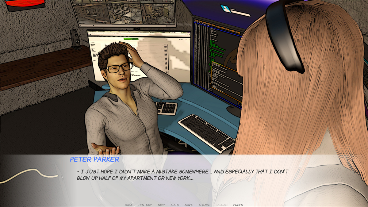 欧美SLG汉化3D丨蜘蛛格温Spider Gwen  v0.0.1 Safe【20240109】 游戏截图 3
