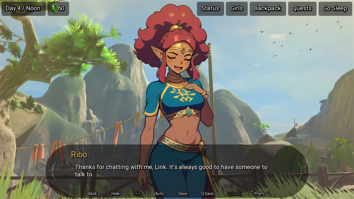 日系SLG汉化丨海拉鲁之恋 Love in Hyrule v0.6.0【20231022】 游戏截图 6