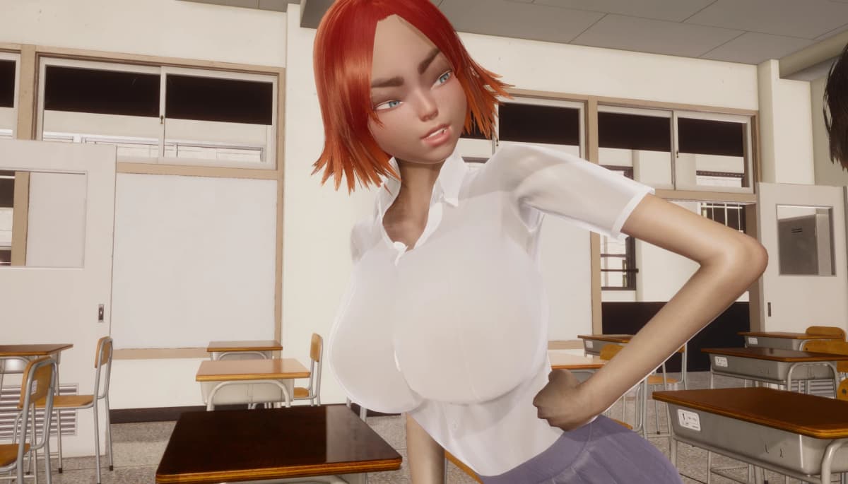 亚洲风SLG/汉化丨堕落书呆子 Nerd Corruption v0.3 【20241101】 游戏截图 3