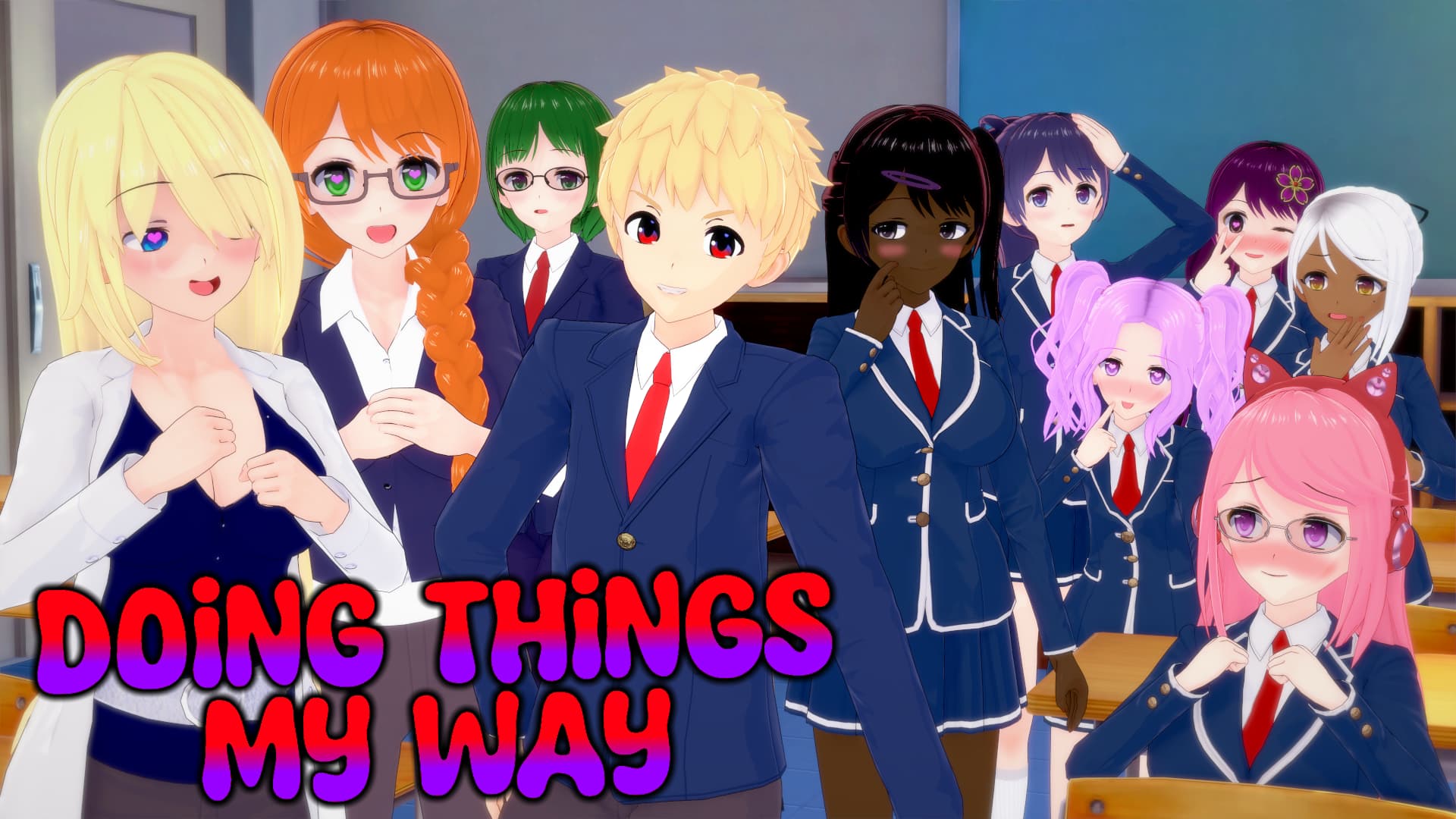 亚洲风SLG/动态/初始丨 我行我素 Doing Thing's My Way v1.0  汉化版 【20241107】 游戏截图 3