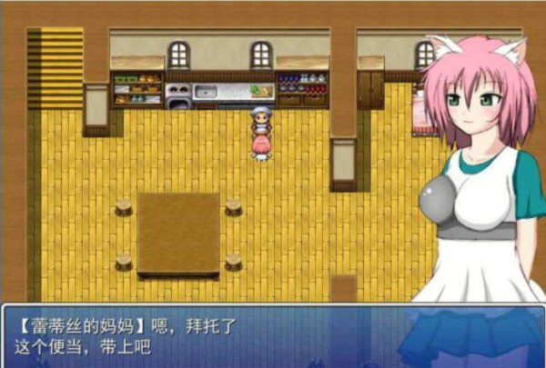 猫耳少女的大冒险 游戏截图 1