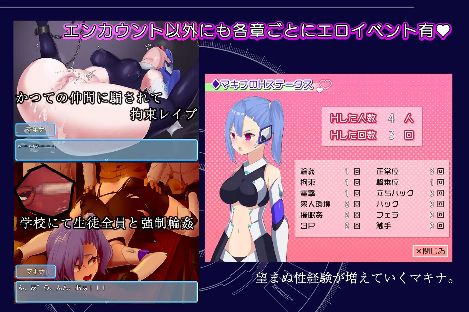 改造少女マキナ 敗北の英雄 【PC0818】 游戏截图 2