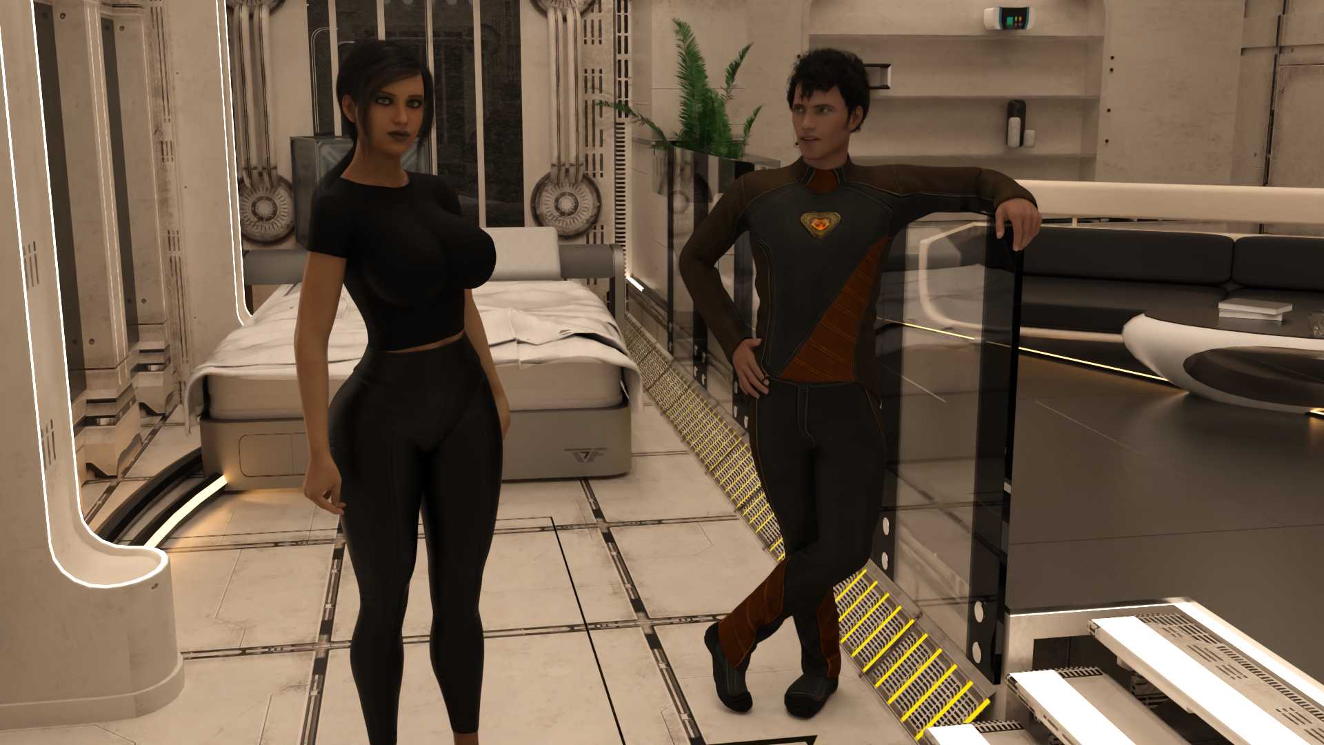 欧美SLGAIGPT汉化丨导航裂谷 Navigating The Rift v0.5【20240512】 游戏截图 4