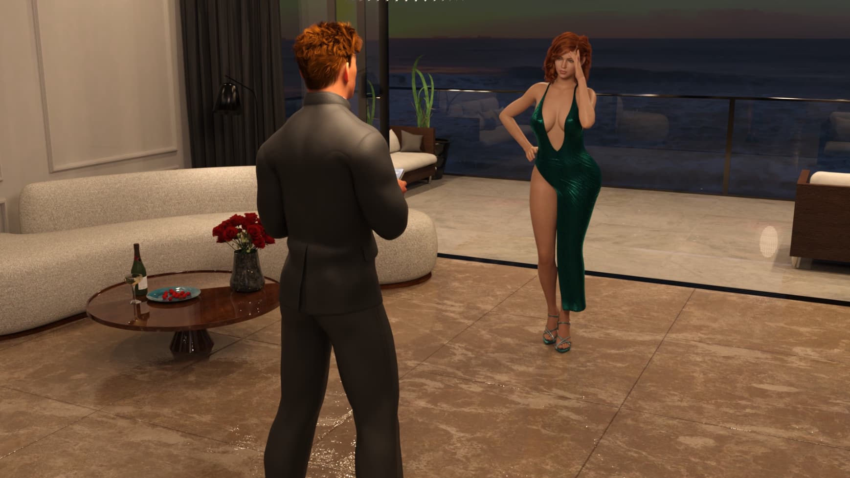 欧美SLG/动态/更新丨 老板的妻子:危险的恋情 The Boss’s Wife: A Dangerous Affair v1.1 汉化版 【20250404】_1 游戏截图 1