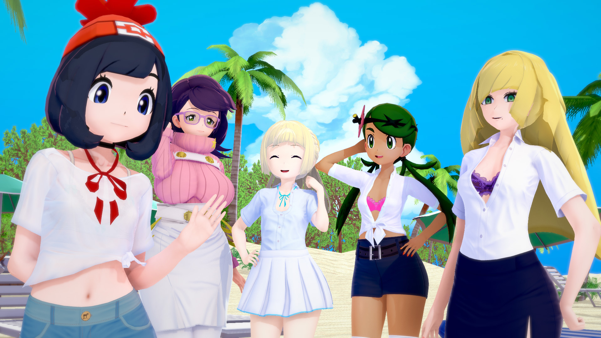神奇宝贝女孩天堂 Pokégirl Paradise v0.5 【PC10月】 游戏截图 2