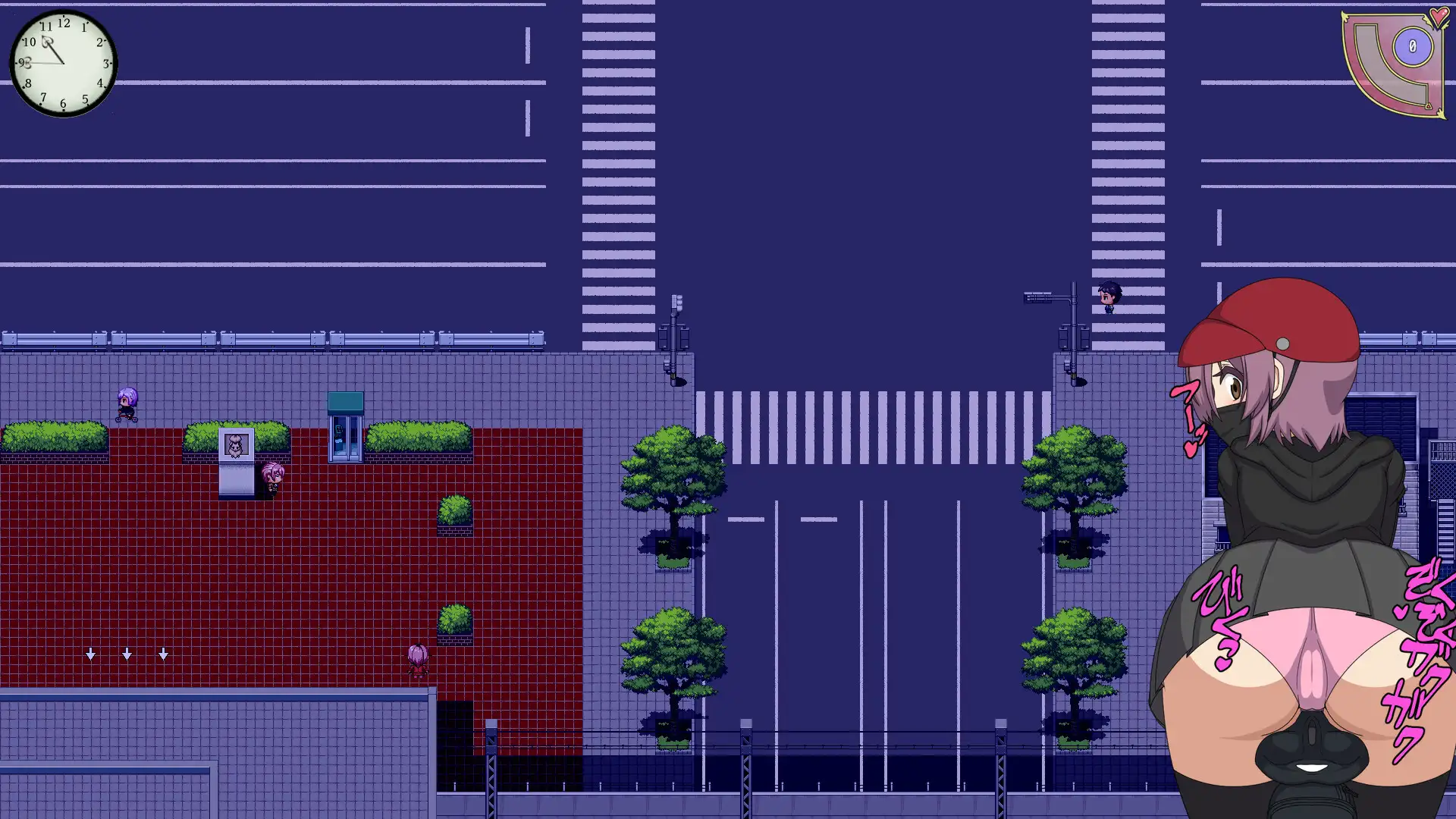 RPG/机翻/新作丨FlashCyclingSide.S～自転車露出主義～フリーライドろしゅつRPG2.1G【20231225】 游戏截图 6