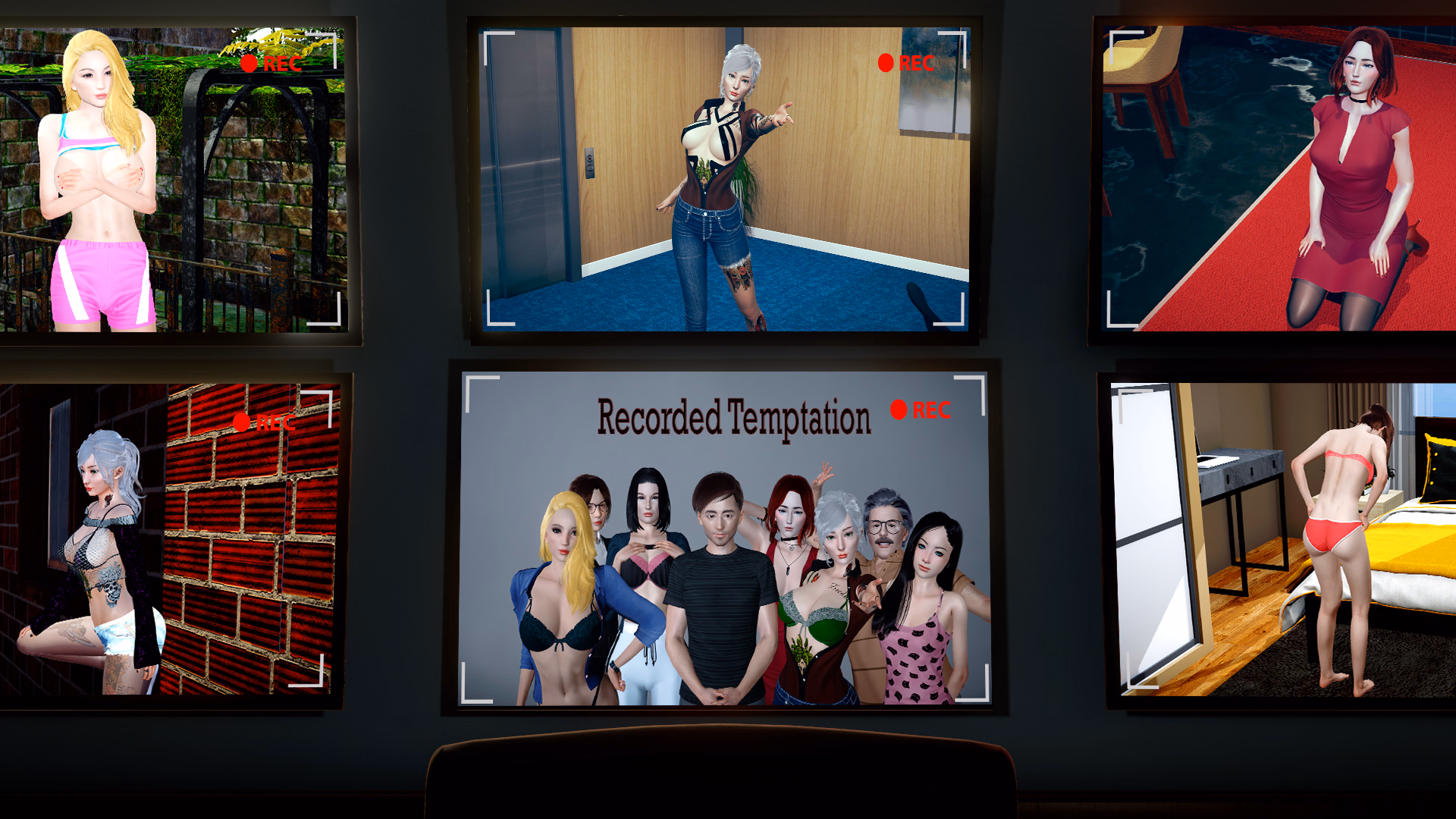 偷拍诱惑：办公室的危险游戏（Recorded Temptation）v0.20 精翻汉化