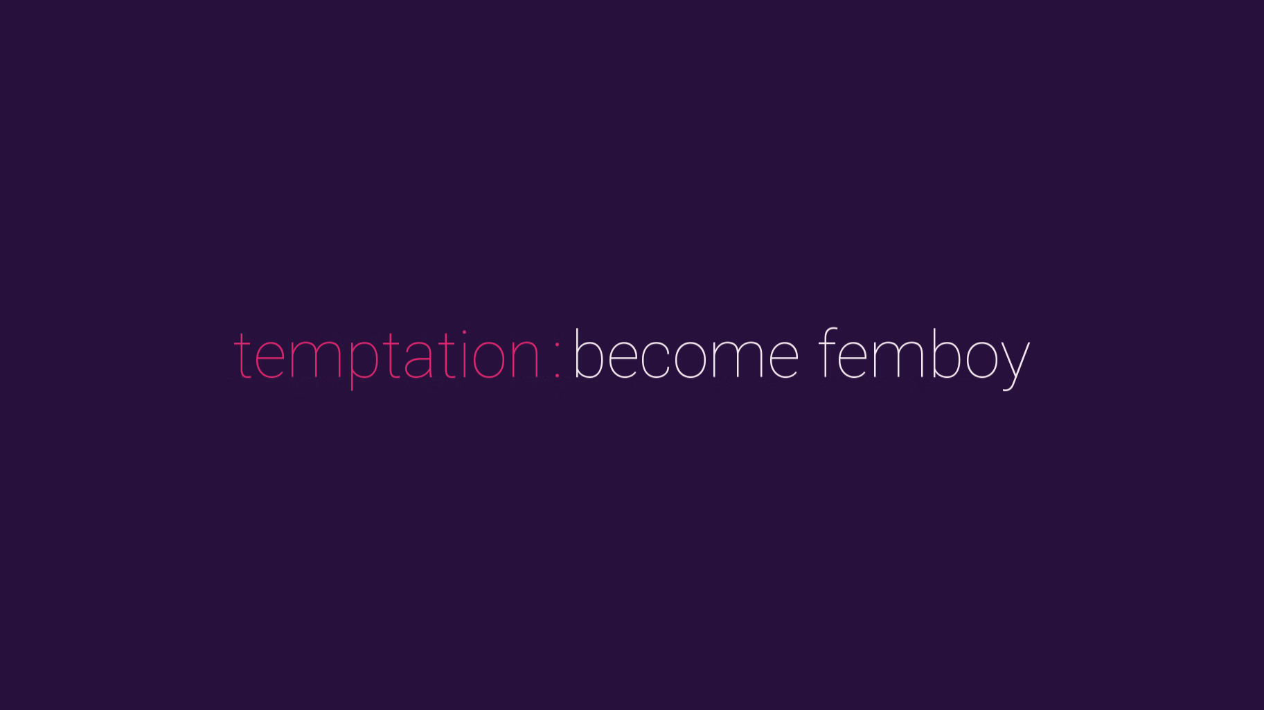 诱惑：沦为伪娘（Temptation: Become Femboy）v0.051 精翻汉化