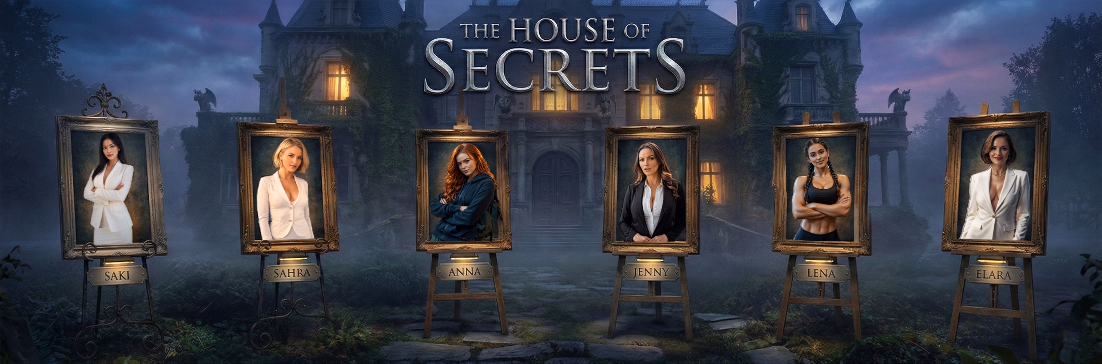 欲念私宅：出轨边缘的禁忌抉择（The House of Secrets）v0.8.0 精翻汉化